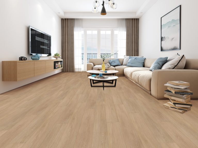 AQ502 2 bright living room vinyl flooring aquapromax river glow