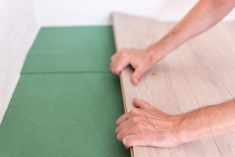 Underlayment for LVP Flooring